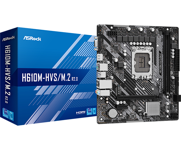 Asrock H610M-HVS/m.2 1700 Intel H610 DDR4